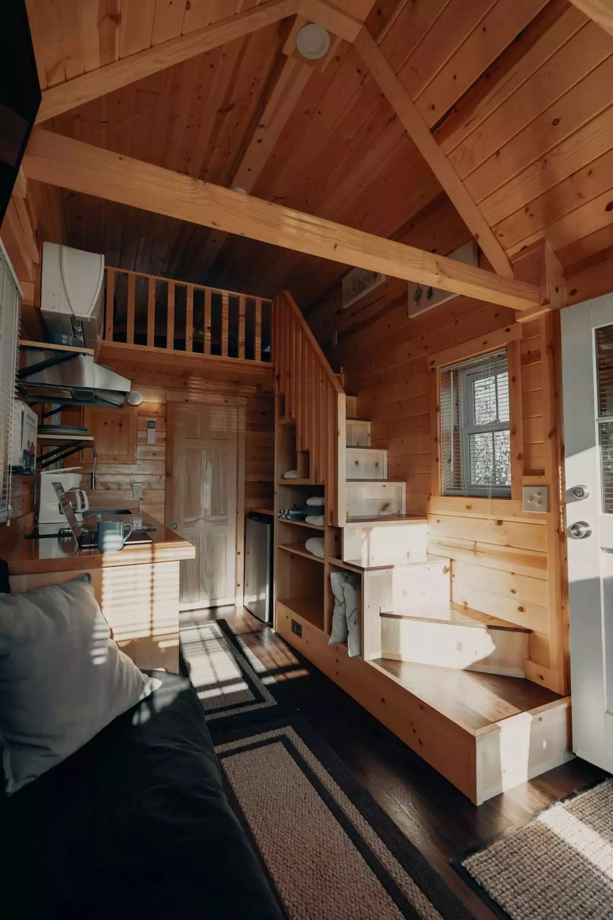 Save Space with a Narrow Staircase