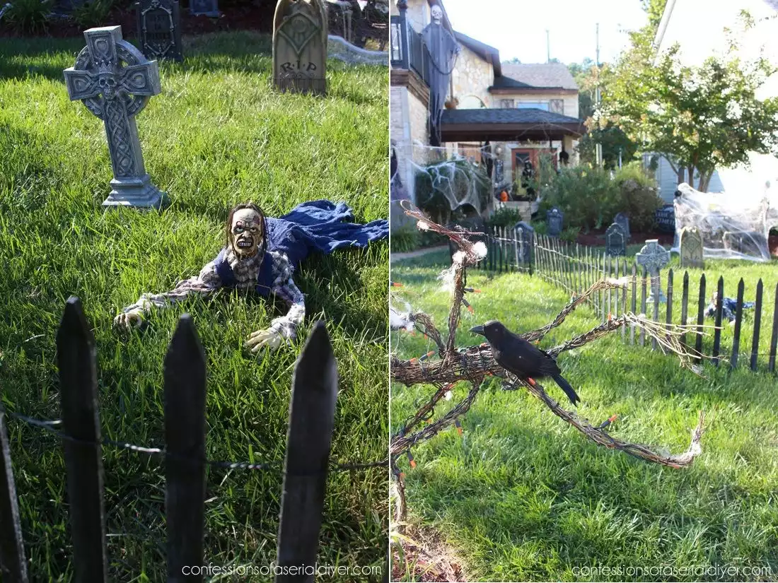 Skeleton Front Yard Decor