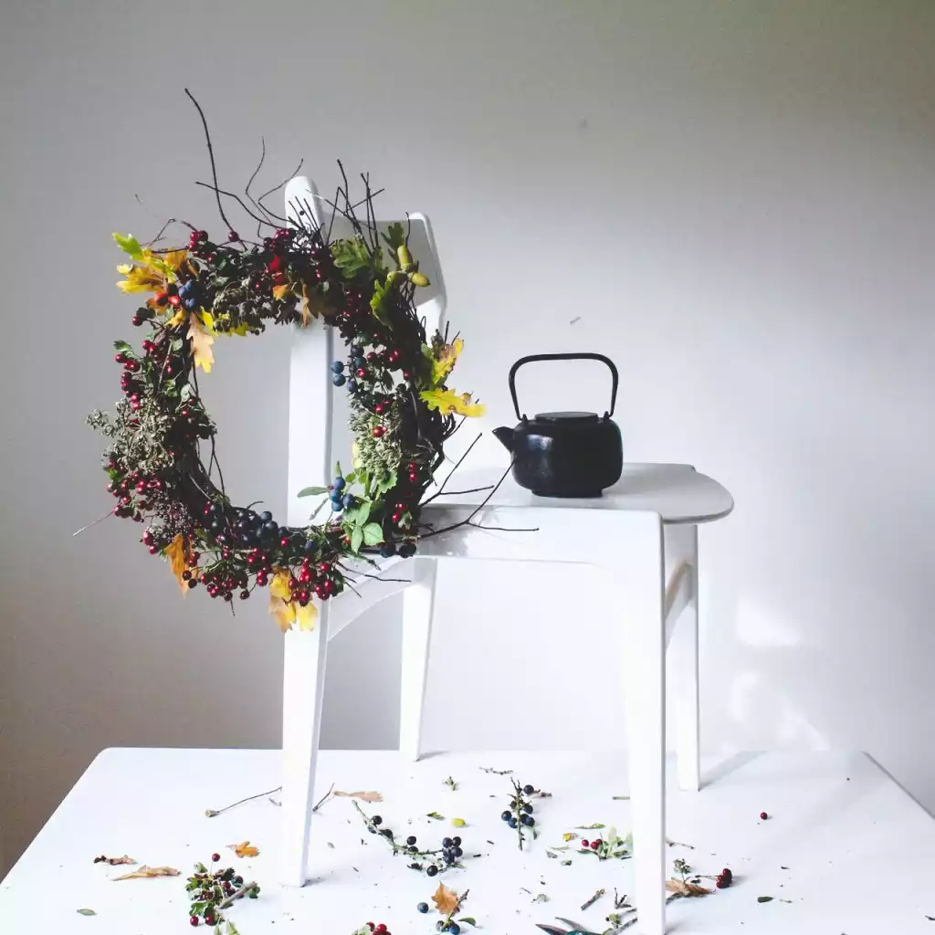 Twigs and Berries Fall Wreath
