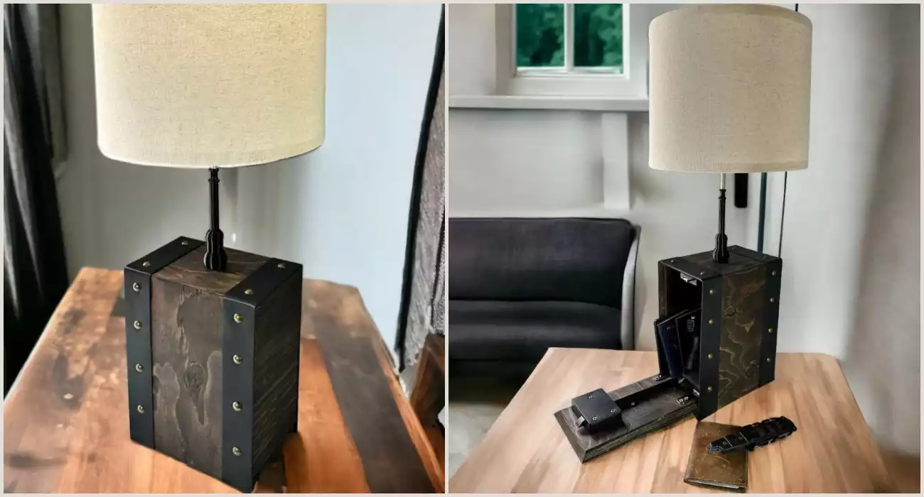 Secret Compartment Lamp