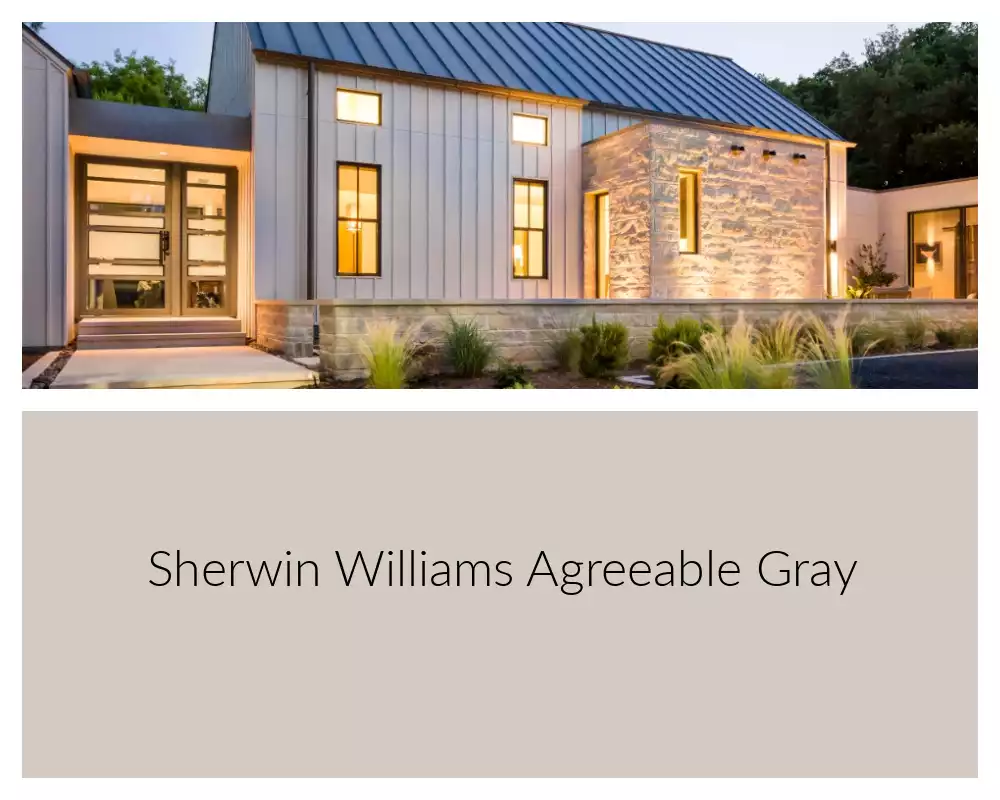 Sherwin Williams Agreeable Gray