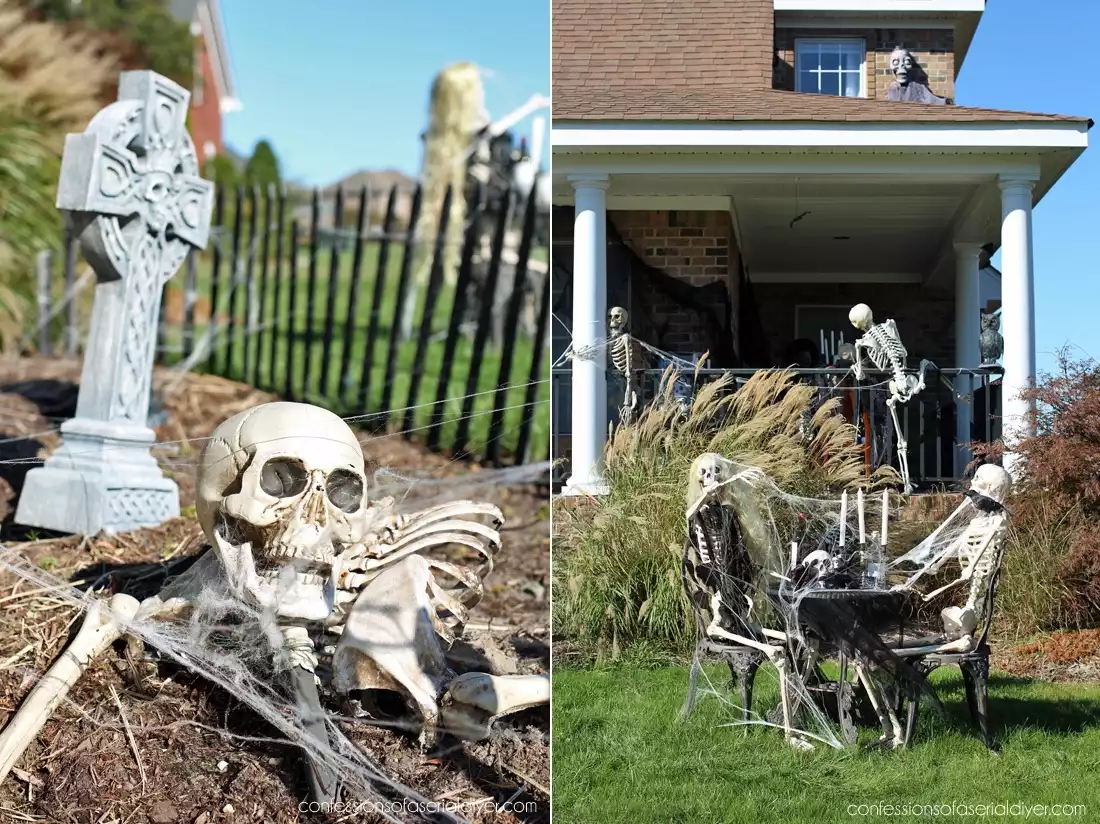 Graveyard Front Yard Decor