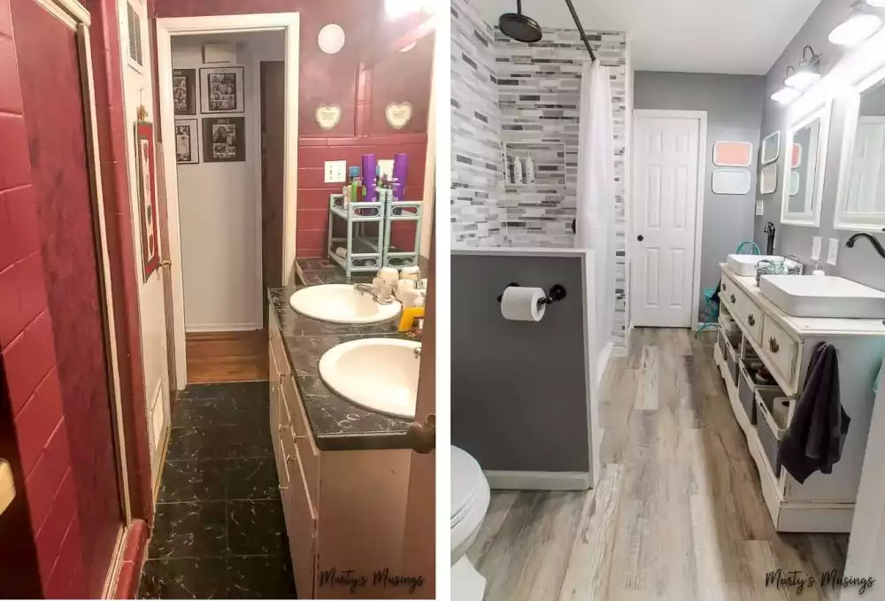 Small bathroom remodel step by step