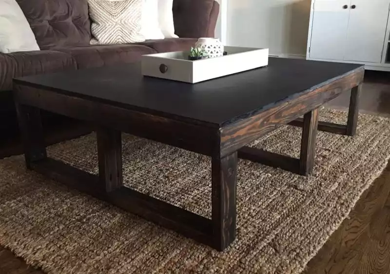 Small coffee table used for kids also