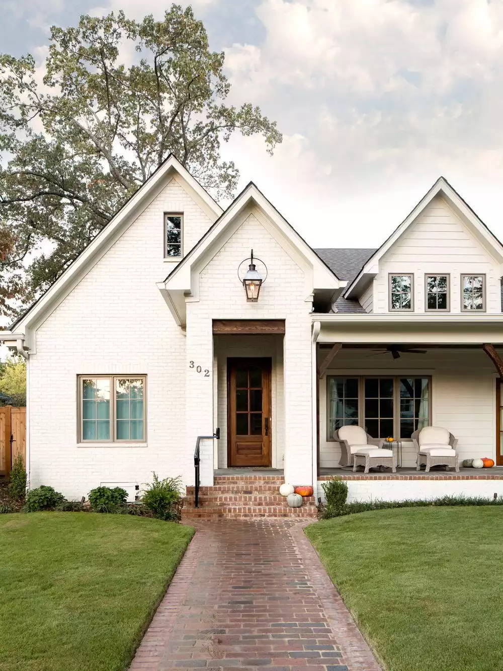 Use White Paint On Brick To Enhance The Look Of Windows