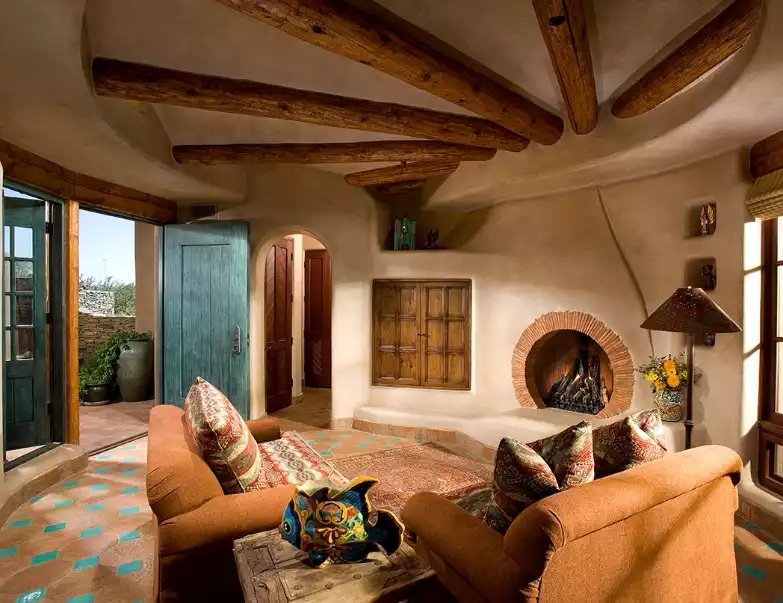 Southwestern Style Living Room