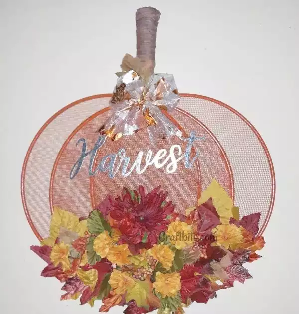 Splatter Screen Wreath