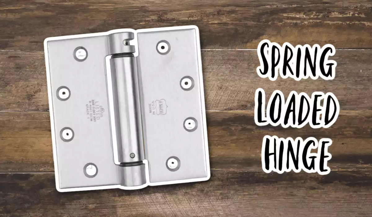 Spring Loaded Hinge