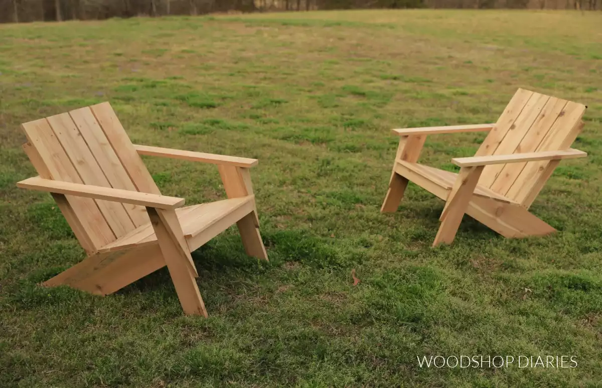 Straight-Lined Adirondack Chair Build