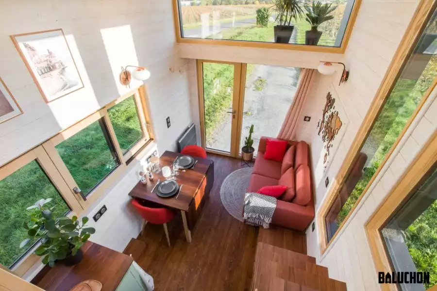 Tall Tiny House interior