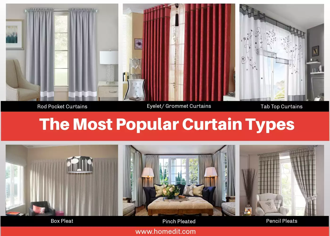Types Of Curtains That Will Impact Your Living Spaces