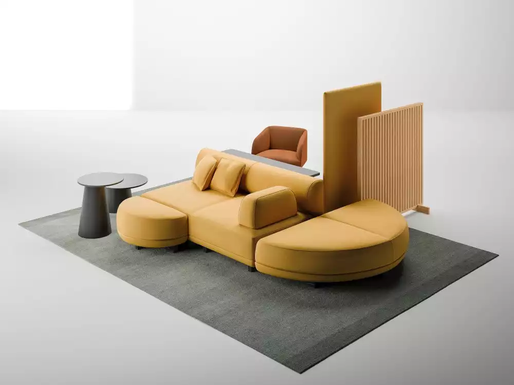 The complex Node+ modular sofa series