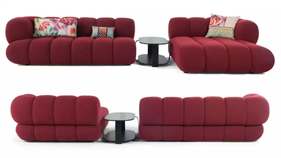 The cozy Intermede modular sofa