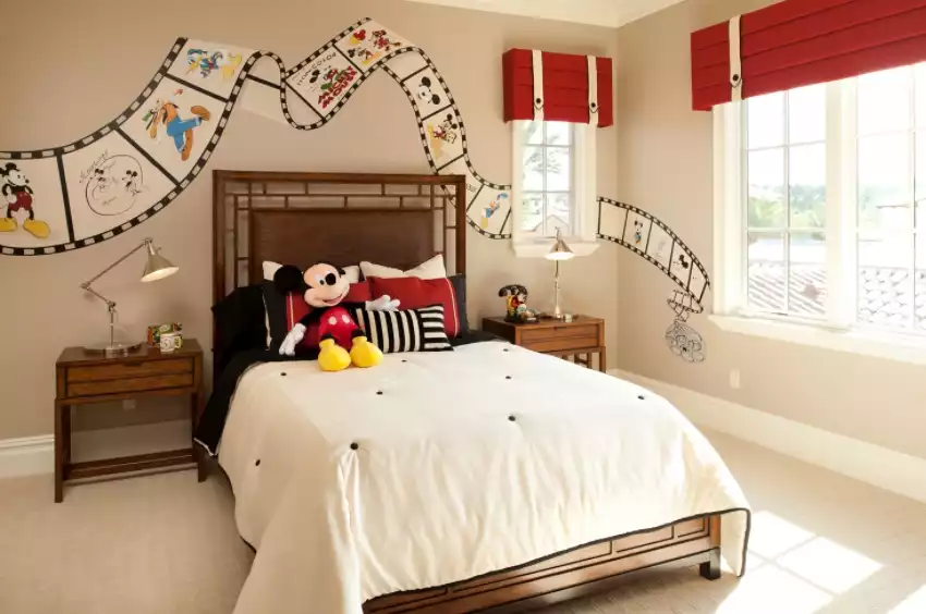 Themed kids room mikey mouse