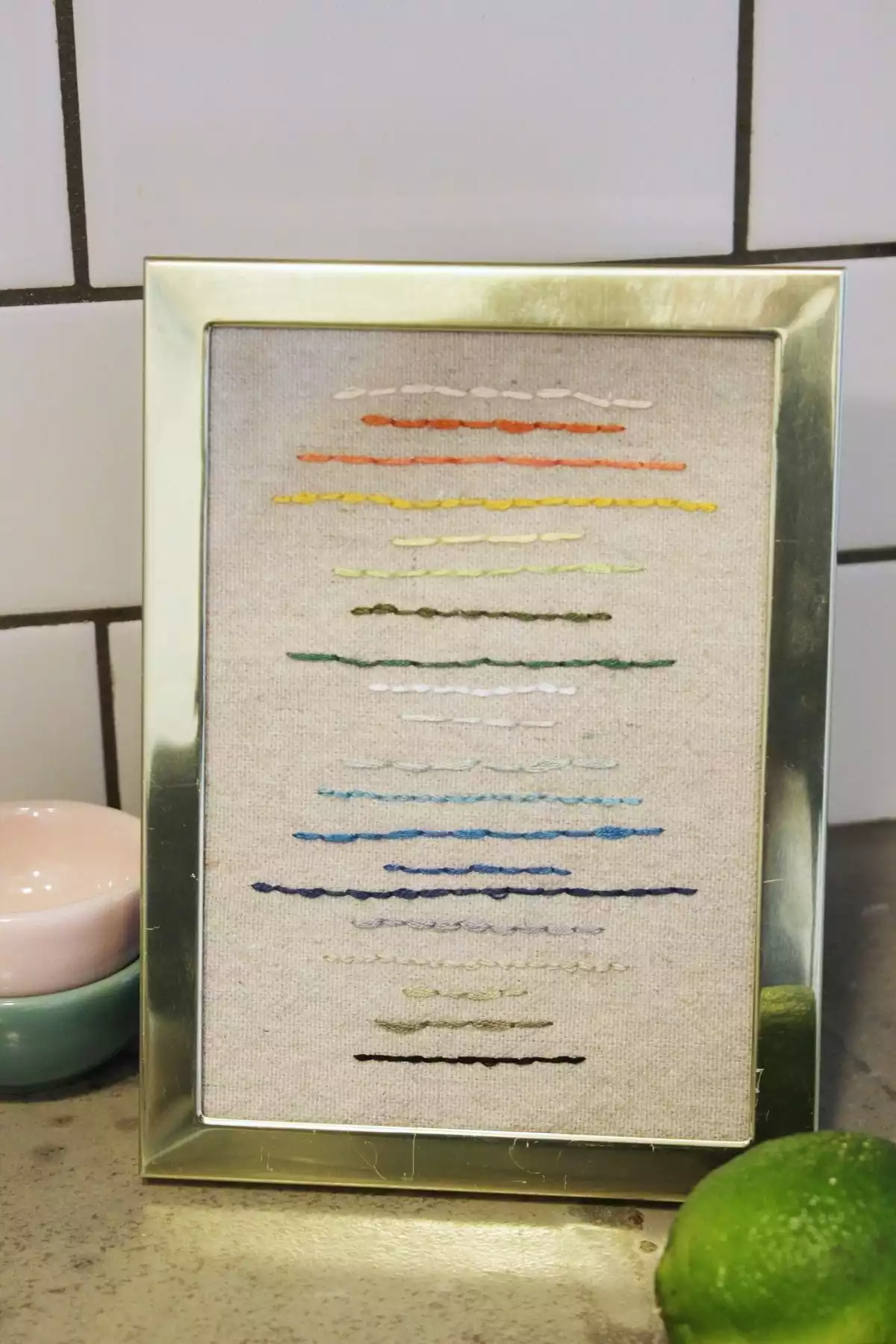 This modern-flavored sampler might look