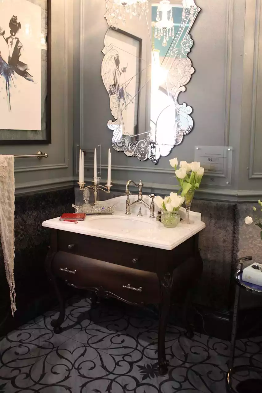 Traditional vanity