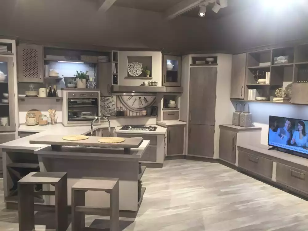 Unified Gray Kitchen Cabinets Look