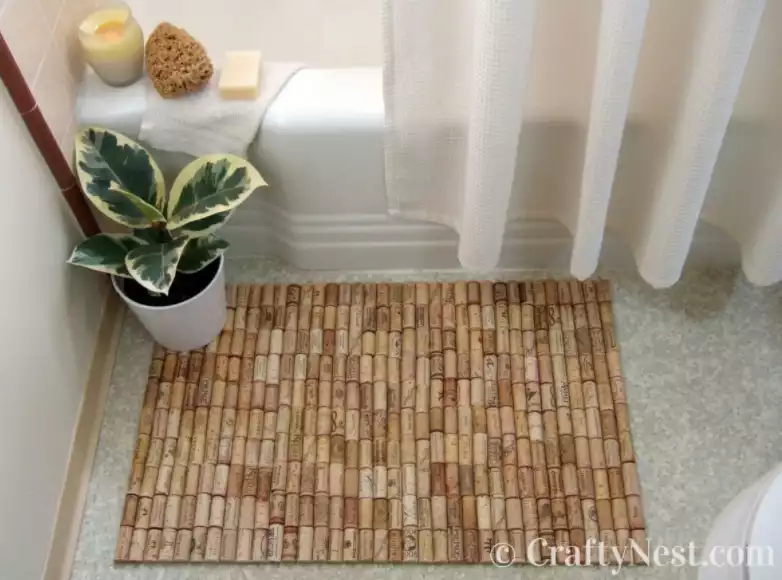 Wine Cork Bath Mat