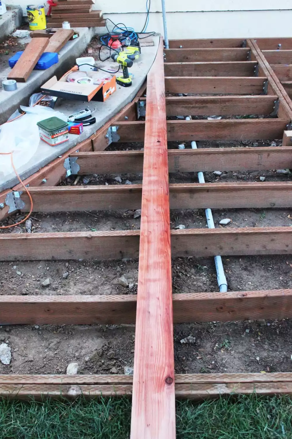How to Install a Curved Deck Floor 23