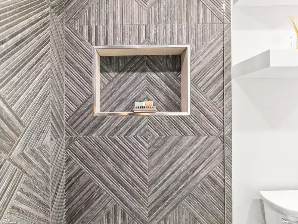 Wood-Look Shower Tile