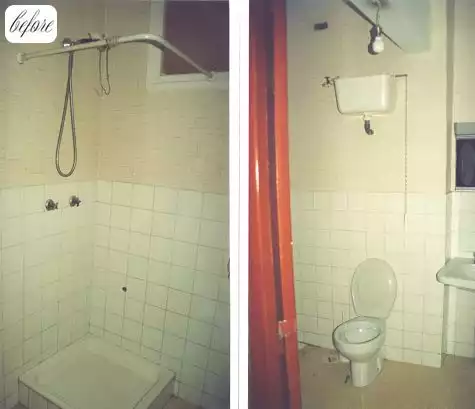 Before And After Small Bathroom Makeovers Big On Style