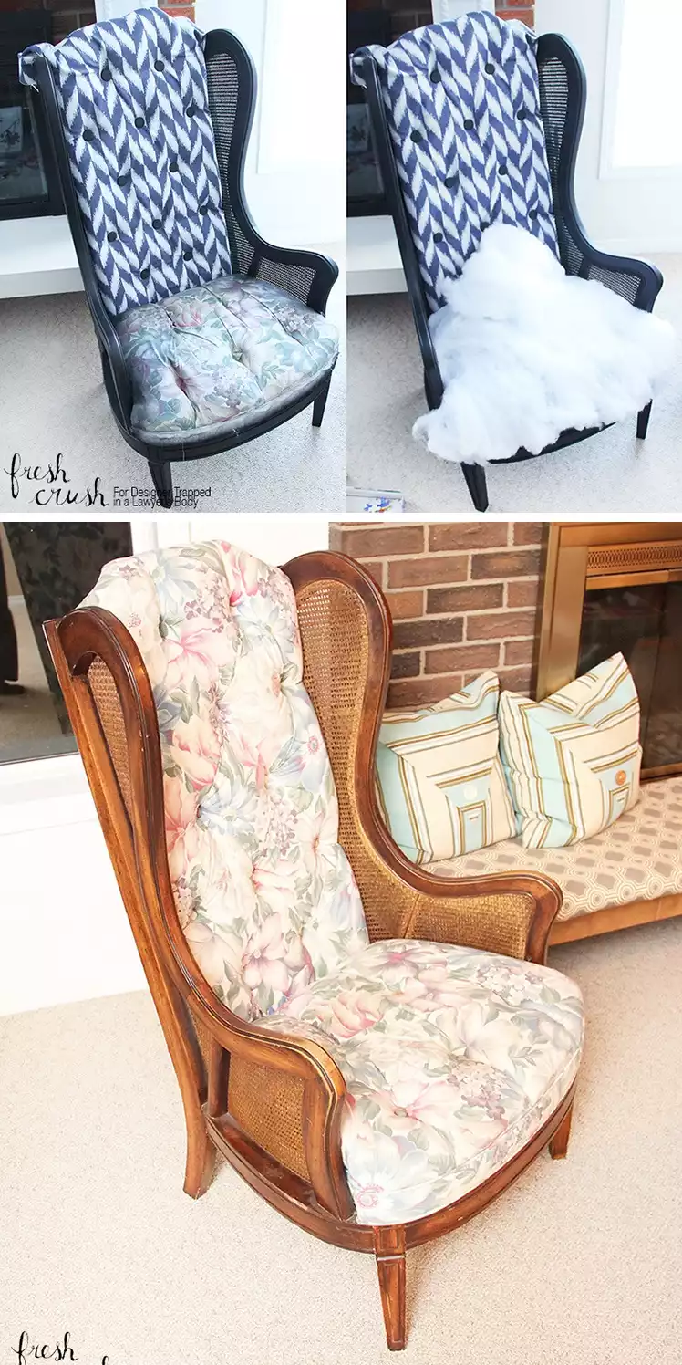 big chair makeover project