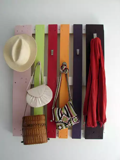 DIY coat rack