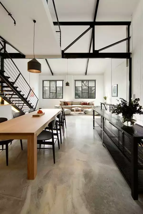 Concrete polished floor low Maintenance