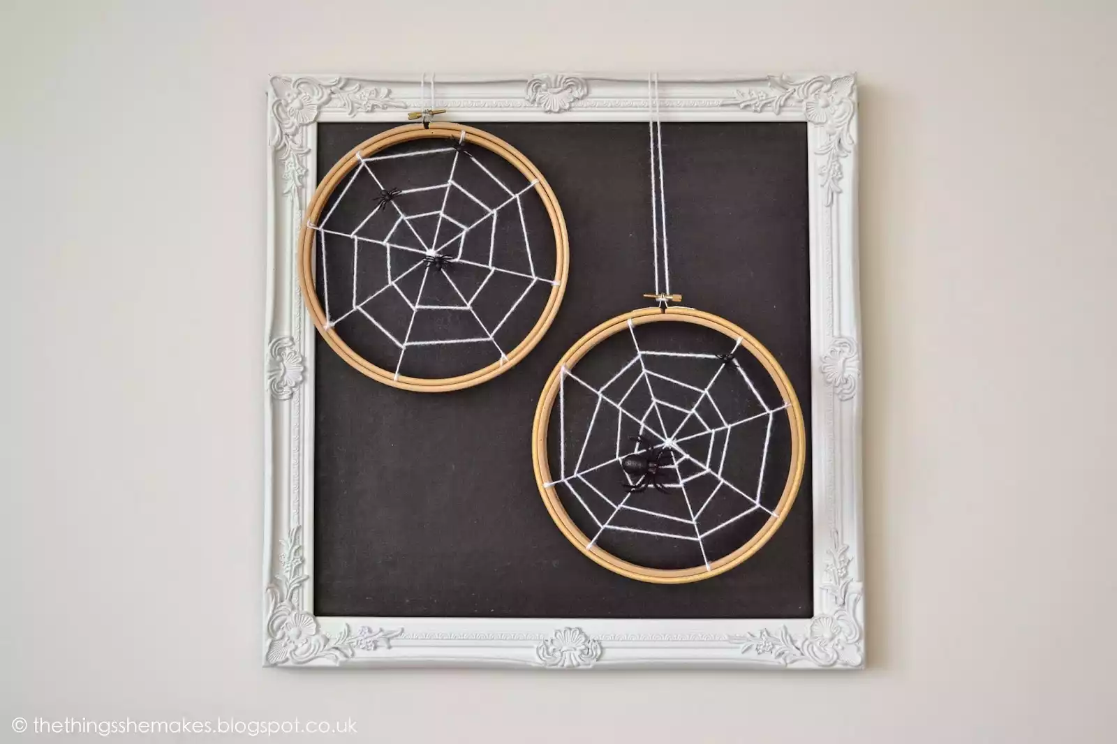 embroidery spider web