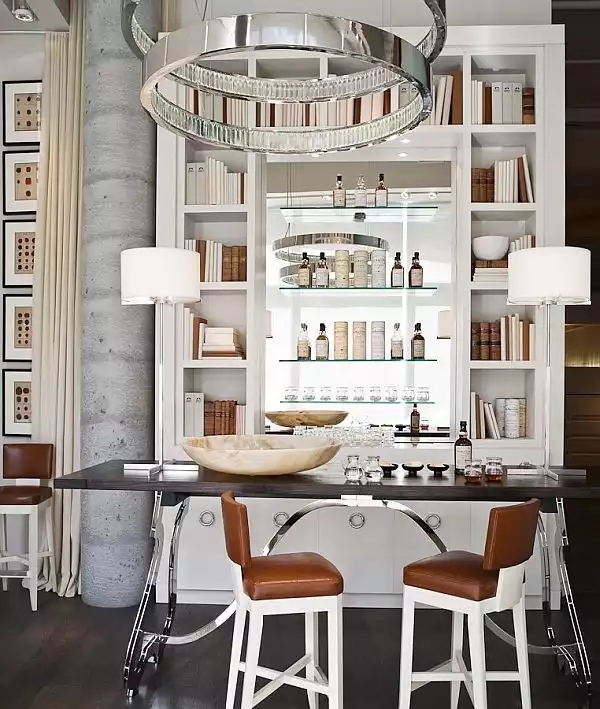 Home bar design powell bonnell