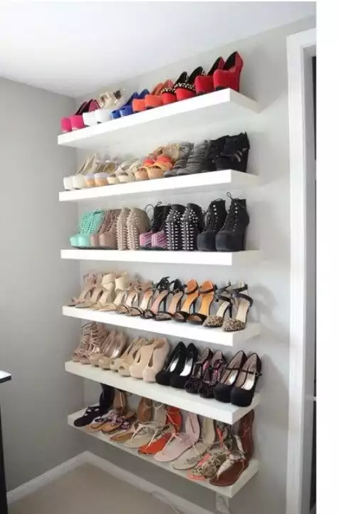 ikea shelves shoe rack