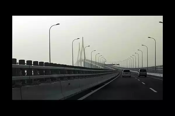 Impressive bridges hangzhoubay china