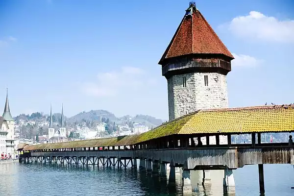 Impressive bridges kapellbrucke switzerland