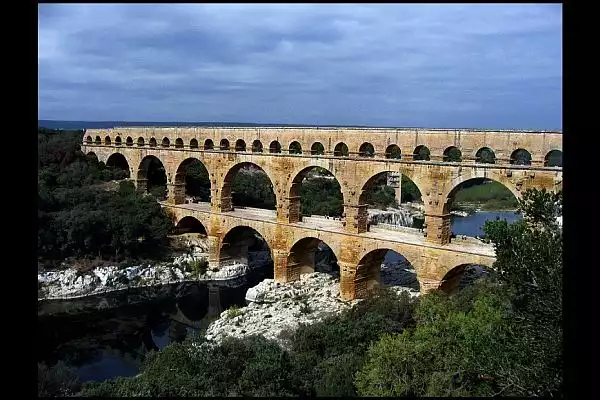 Impressive bridges pont du gard france