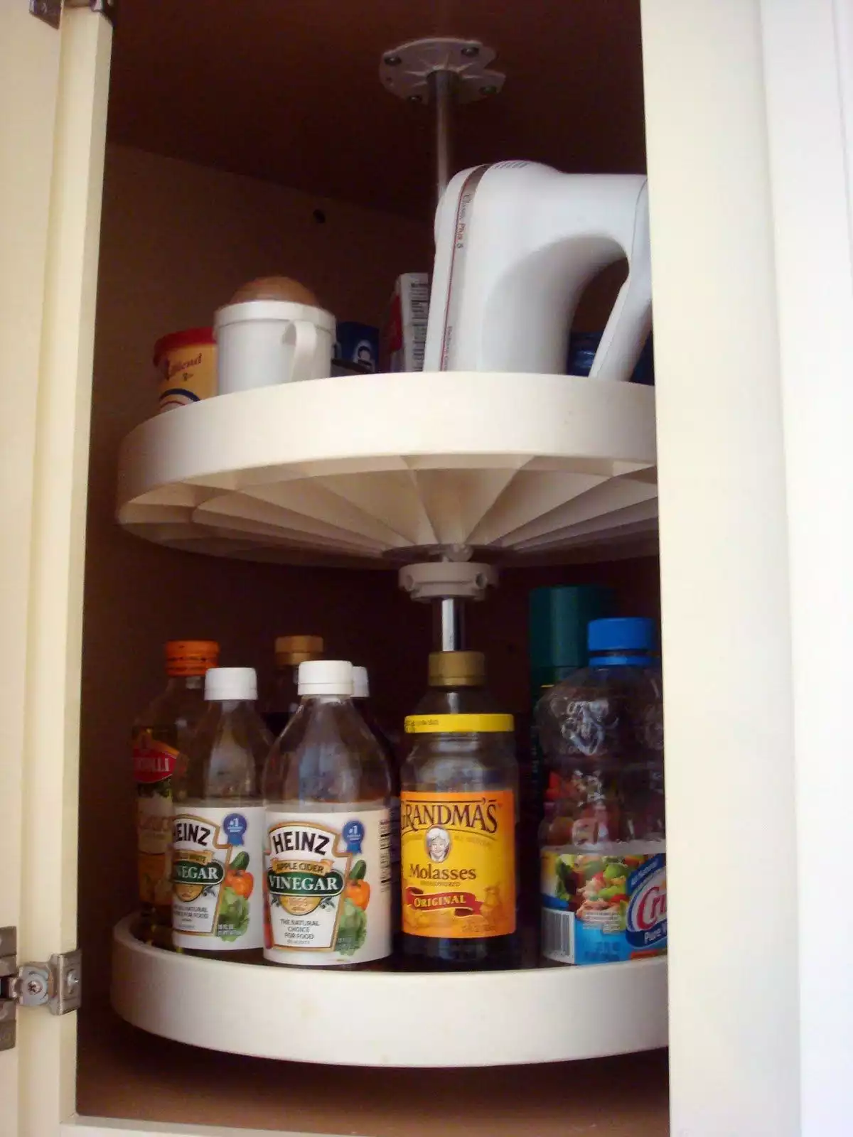 Lazy susan kitchen organization