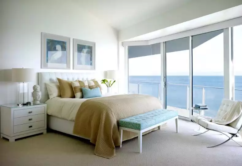 Malibu ocean views from bedroomm