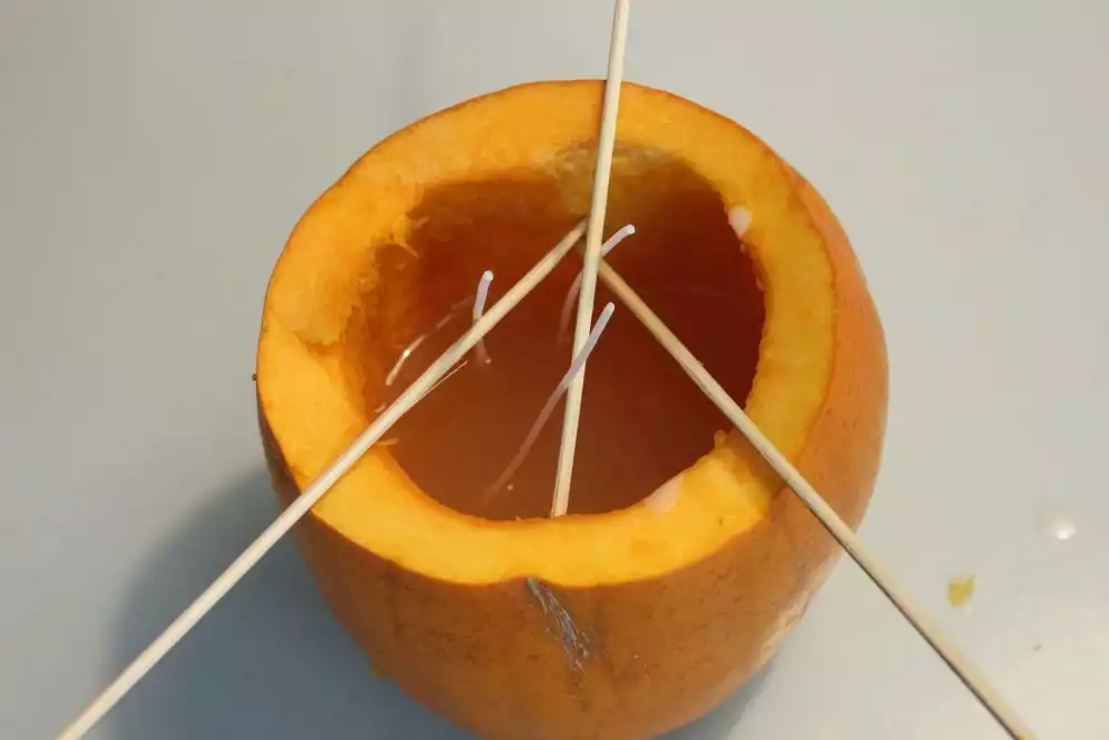 multiple wicks into the same pumpkin