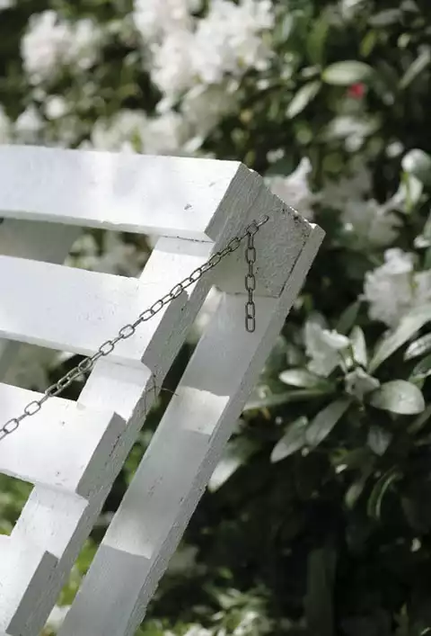 DIY garden lounge chair