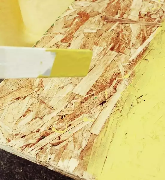 Paint the plywood