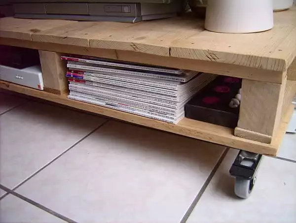 Tv unit from pallet