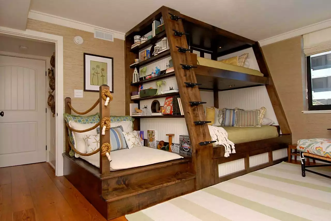 Perfect bunk beds saving space