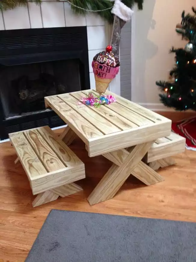 picnic table for kids