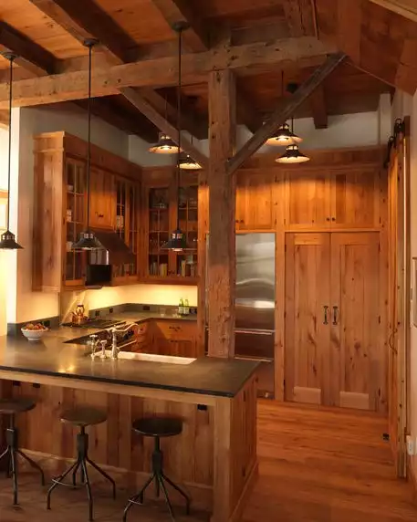 Rustic kitchen