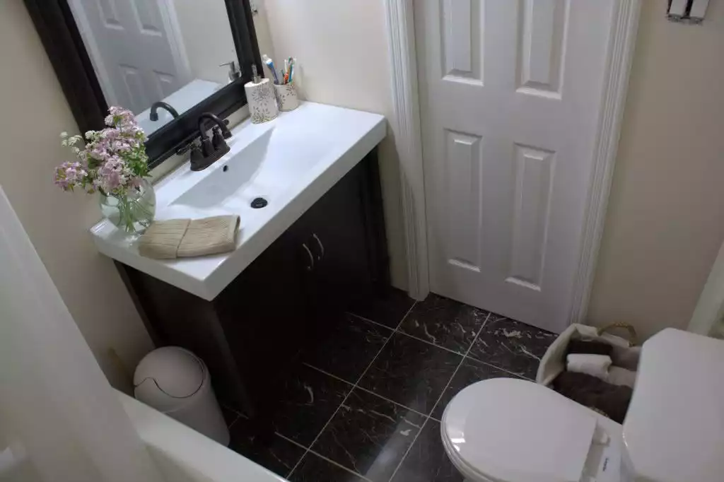 Small bathroom renovation after