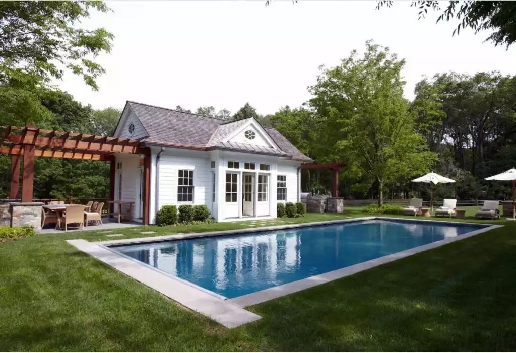 Small house by pool 1024x701