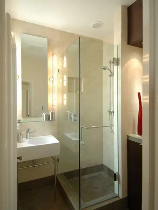 Small shower unit