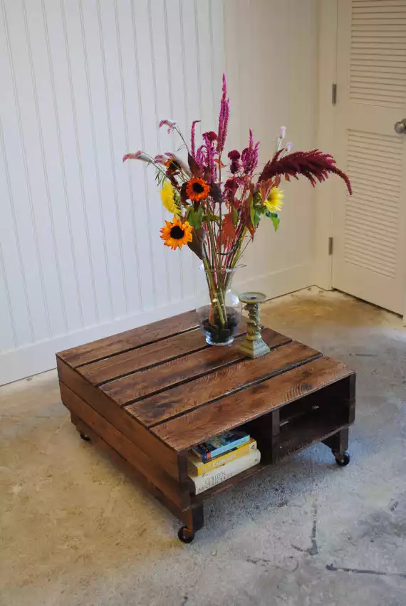 Small pallet coffee table