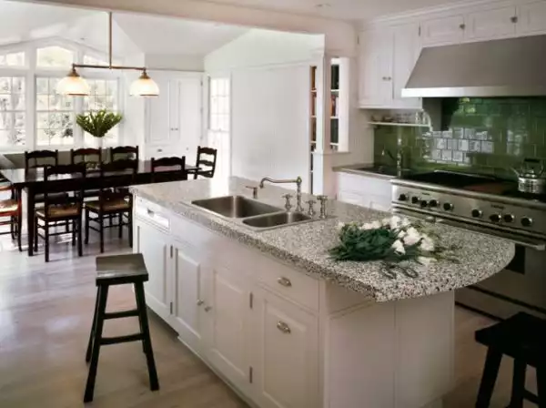 Terrazzo kitchen countertop