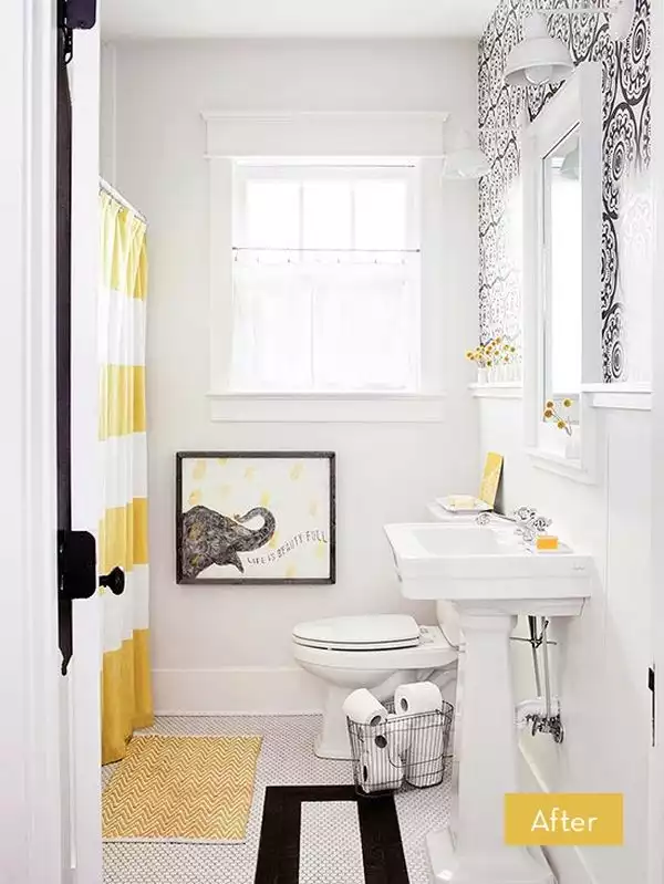 Unbelievable bathroom makeover21