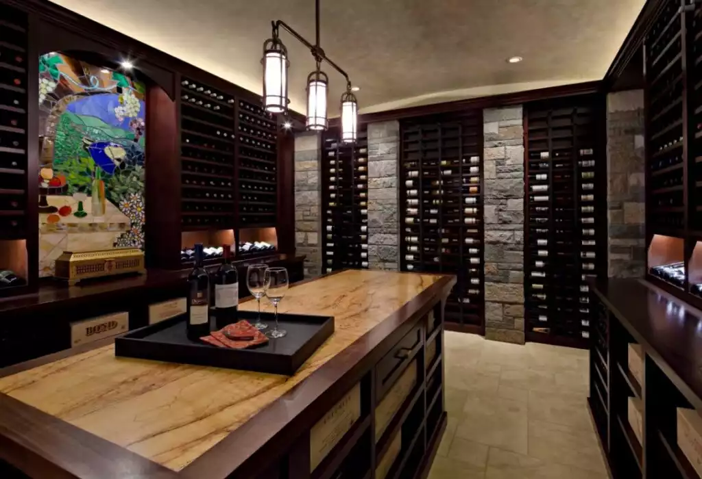 Winery in basement 1024x700